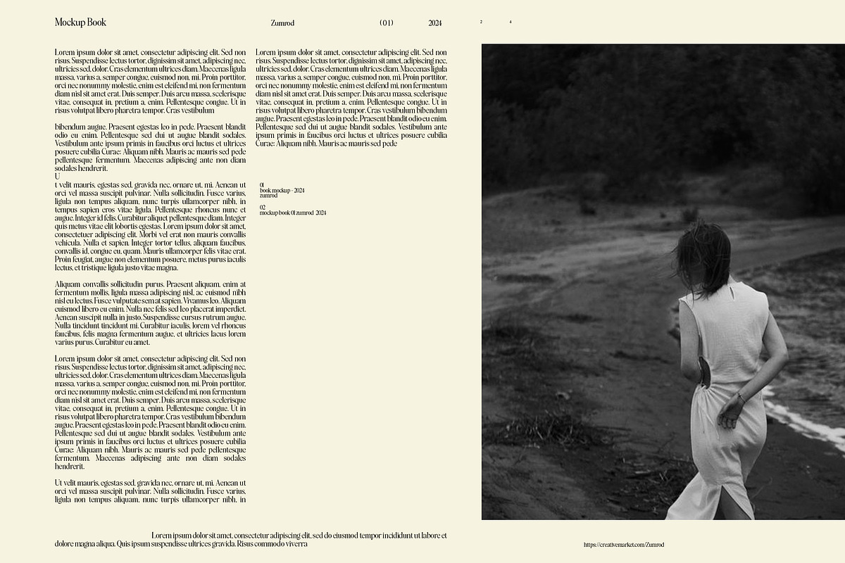 Book Mockup Template, a Books & Magazine Mockup by Zumrod (Photo 8 of 10)