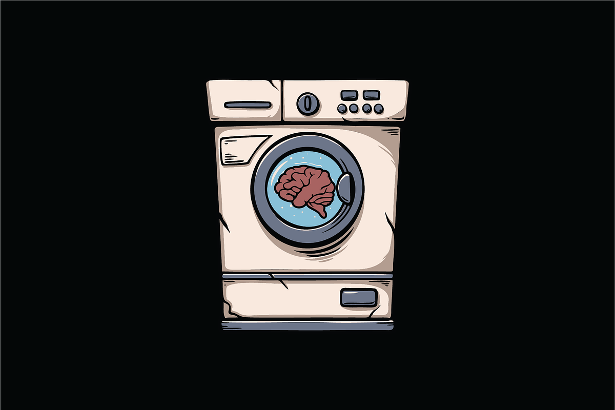 Brain Wash, an Object Illustration by nomlimo.com (Photo 1 of 3)
