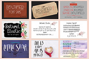 Wedding Collection Font Bundles, a Script Font by yanindesign (Thumbnail 10 of 10)