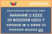 Subway font, a Font by weknow (Thumbnail 8 of 8)