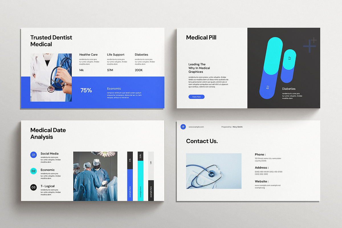 Medical Presentation Template, a Presentation Template by E-Type (Photo 5 of 5)