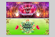 Summer Facebook Cover, a Social Media Template by Creative  designer (Thumbnail 11 of 16)
