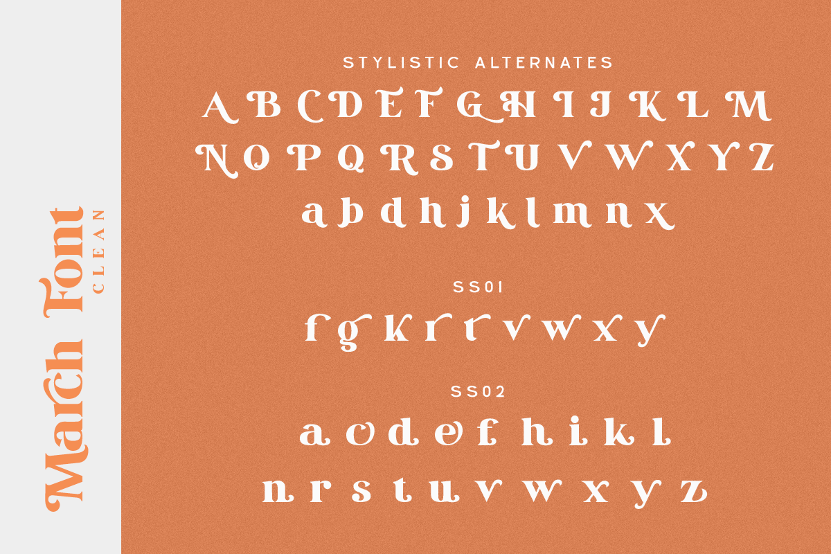 March - Elegant Serif Font, a Serif Font by din-studio.com (Photo 17 of 21)