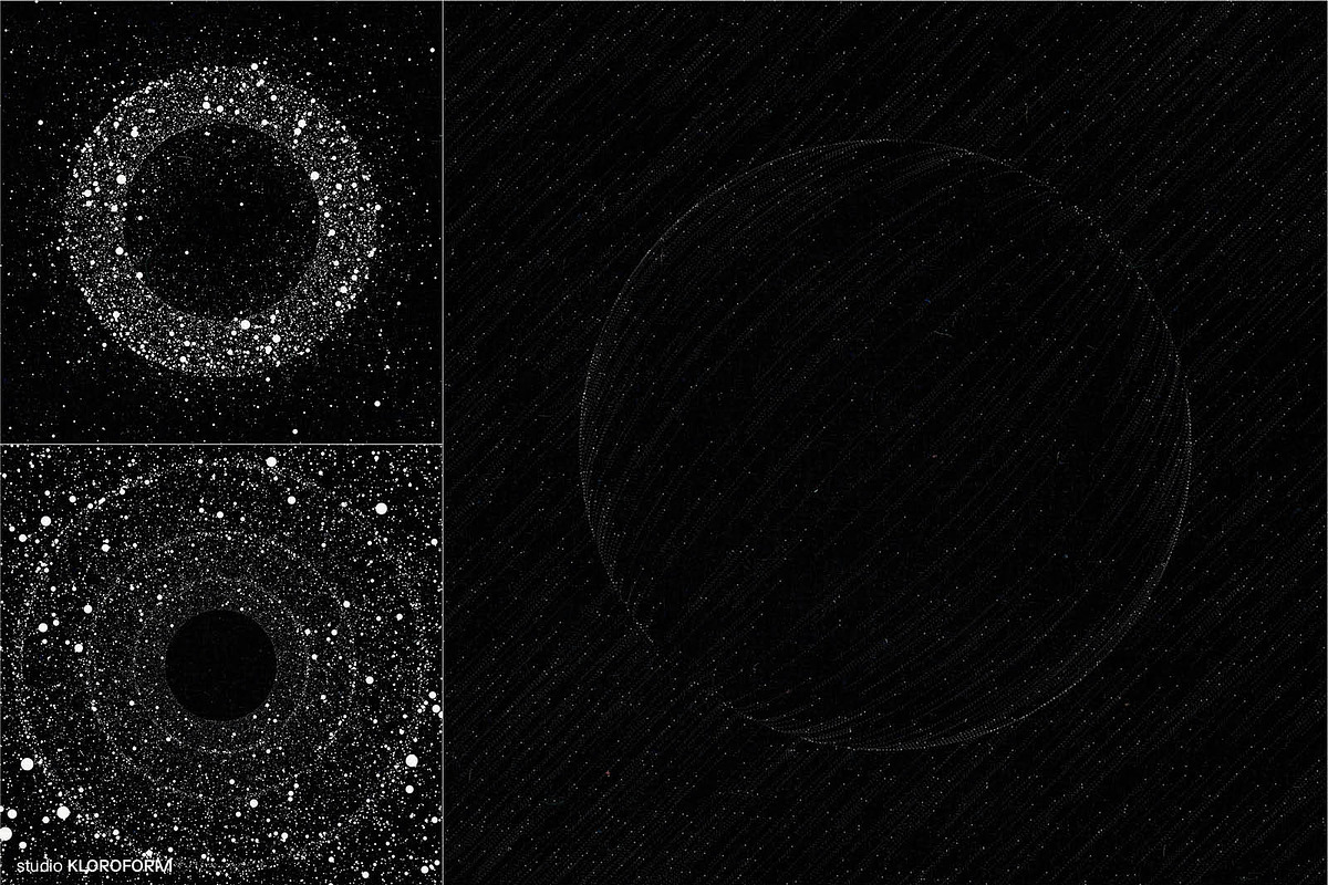 SPACE 6 - 55 dotted line objects, an Object Graphic by kloroform (Photo 13 of 20)