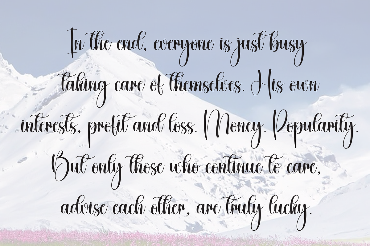 Swiftie | Script Font, a Handwritten Font by Scratchones (Photo 6 of 9)
