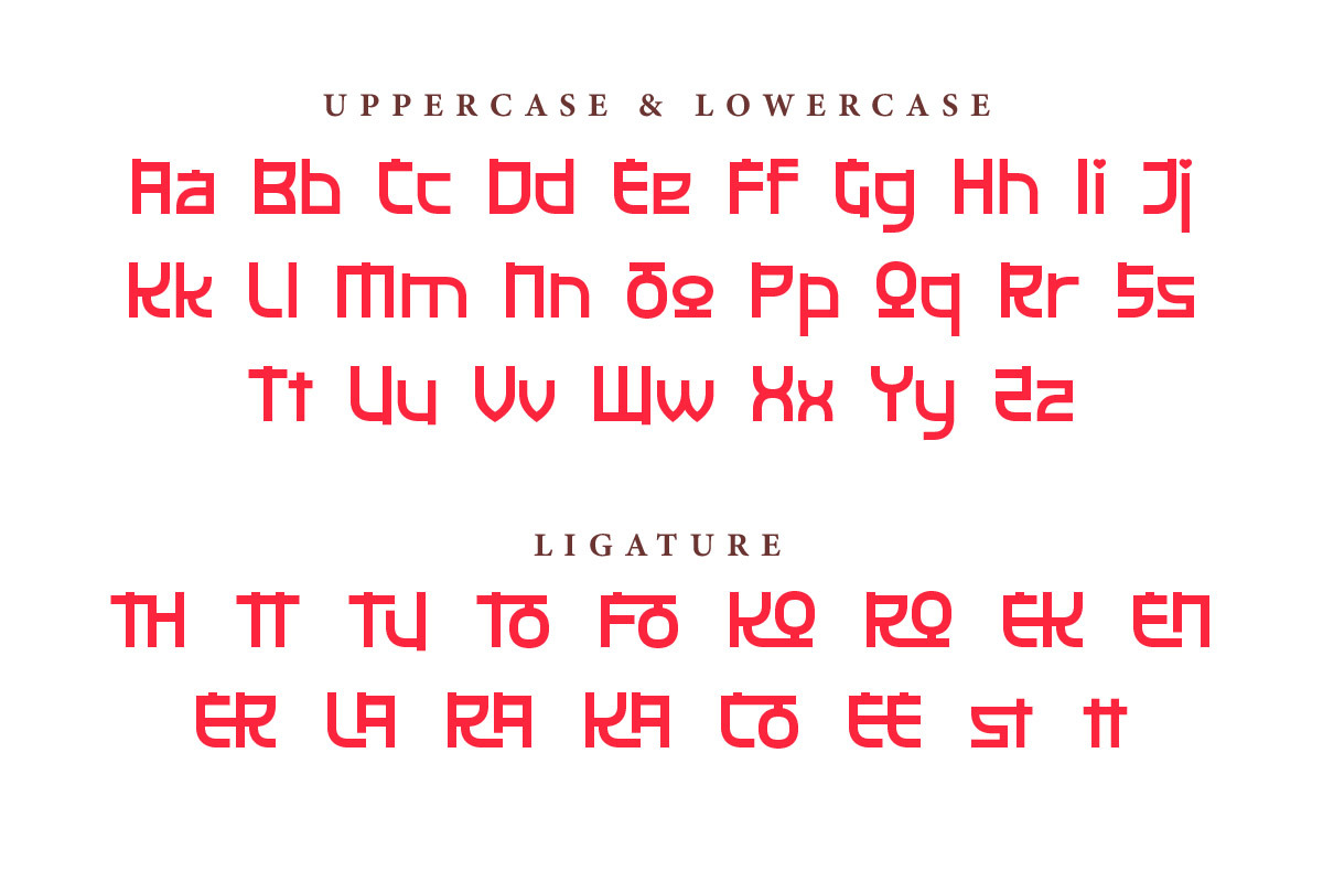 Kinserim - Korean Style Font, a Sans Serif Font by twinstd (Photo 4 of 10)