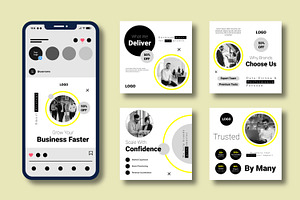 Business Growth Social Media Design, a Social Media Template by MightyDesign