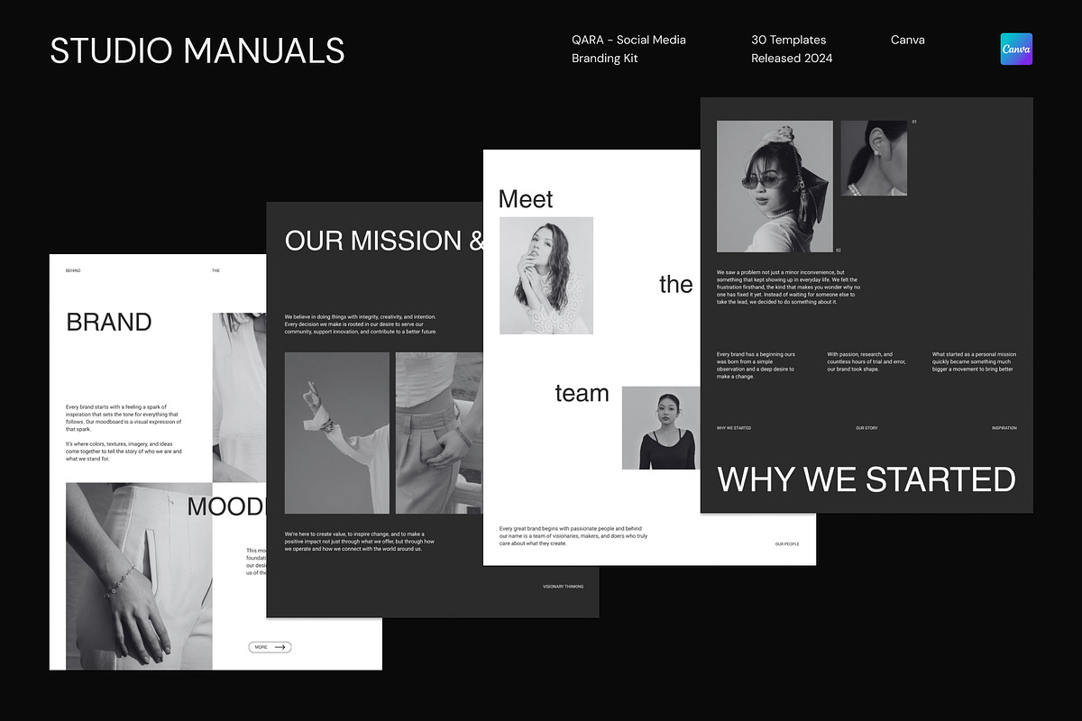 QARA – Social Media Branding Kit, a Social Media Template by Studio Manuals (Photo 2 of 8)