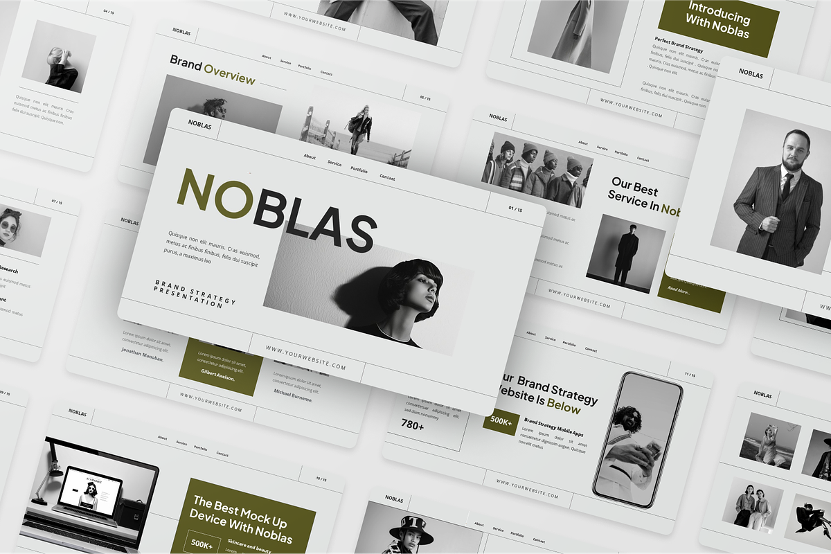 Noblas - Brand Strategy Keynote, a Presentation Template by SquidPixey (Photo 6 of 6)
