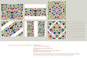 Elizabethan Embroidery, a Pattern Graphic by Elen-Lane (Thumbnail 6 of 8)