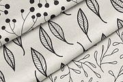 Floral Seamless Patterns Bundle, a Pattern Graphic by Curly_Pat (Thumbnail 6 of 7)