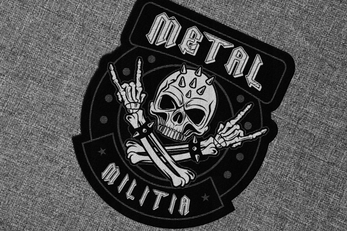 Necrotic - Heavy Metal Font, a Font by PutraCetol Studio (Photo 2 of 11)