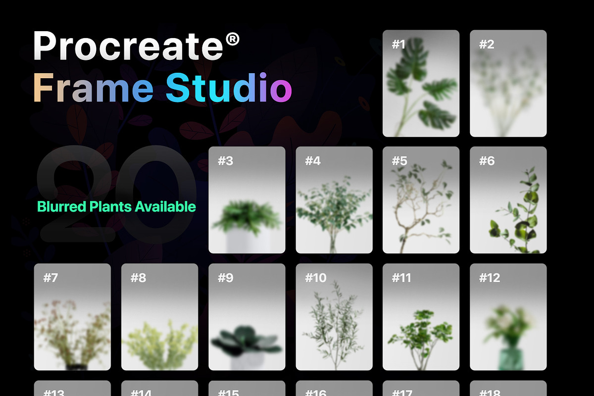 Procreate Frame Studio — Mockups, a Product Mockup by Frisk Shop (Photo 14 of 15)