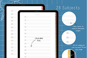 Digital Notebook for Goodnotes, a Stationery Template by PixelCraft (Thumbnail 3 of 8)