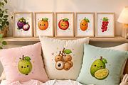 Kawaii Fruit PNG clipart, a Decorative Illustration by HeavensStar (Thumbnail 6 of 8)