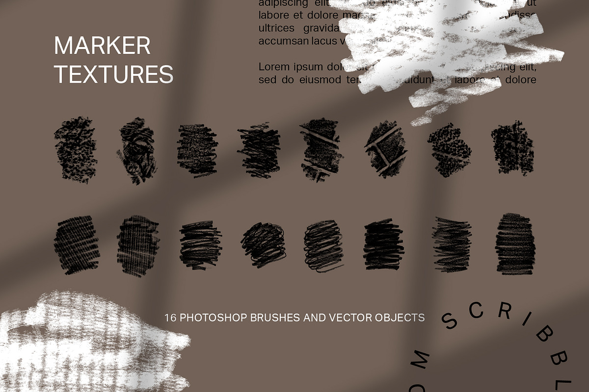 Marker Texture Bundle, a Texture Graphic by The Fake PNG (Photo 3 of 7)