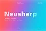 Neusharp Complete Family, a Sans Serif Font by Digitype Studio (Thumbnail 12 of 12)