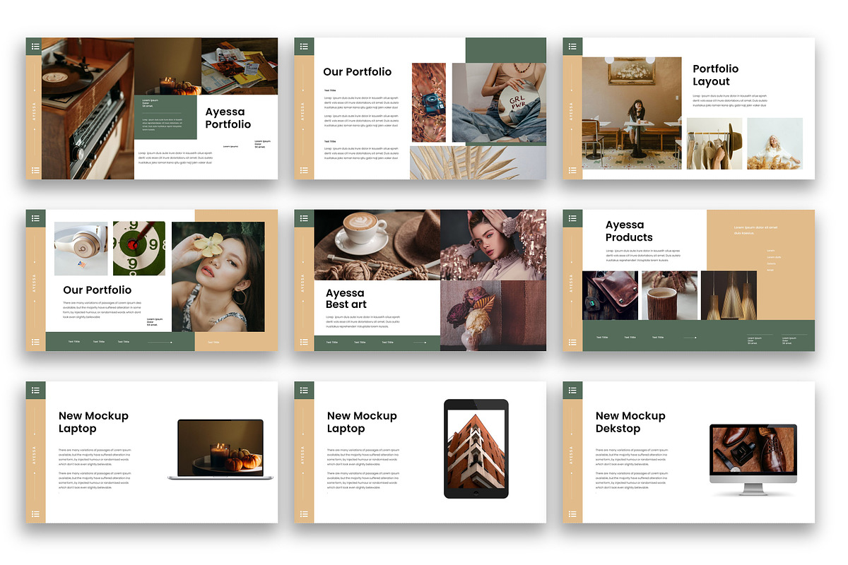 Ayessa - Business PowerPoint, a Presentation Template by kreatifreya (Photo 4 of 5)