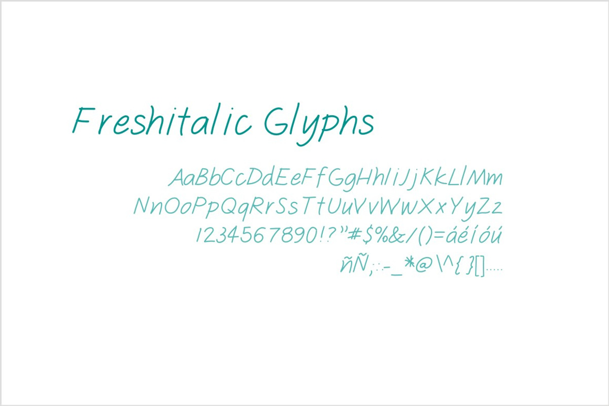 Freshitalic preview 2