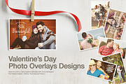 Valentine’s Day Photo Overlays, a Card Template by eamejia (Thumbnail 1 of 4)