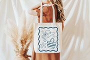 Beach Quote Shirt Design, an Illustration by Libby Wishes (Thumbnail 2 of 3)