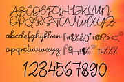 Dilla, a Handwritten Font by Canden Meutuah (Thumbnail 4 of 5)