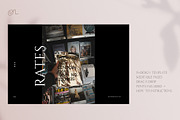 Influencer Media Kit Template (8pgs), a Marketing Template by Signture Muse Design (Thumbnail 3 of 8)