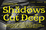 UT Shadigo - A Sharp Display Font, a Serif Font by Universitype (Thumbnail 5 of 14)