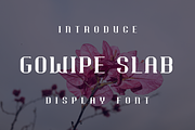 Gowipe Slab, a Sans Serif Font by lelevien (Thumbnail 4 of 5)