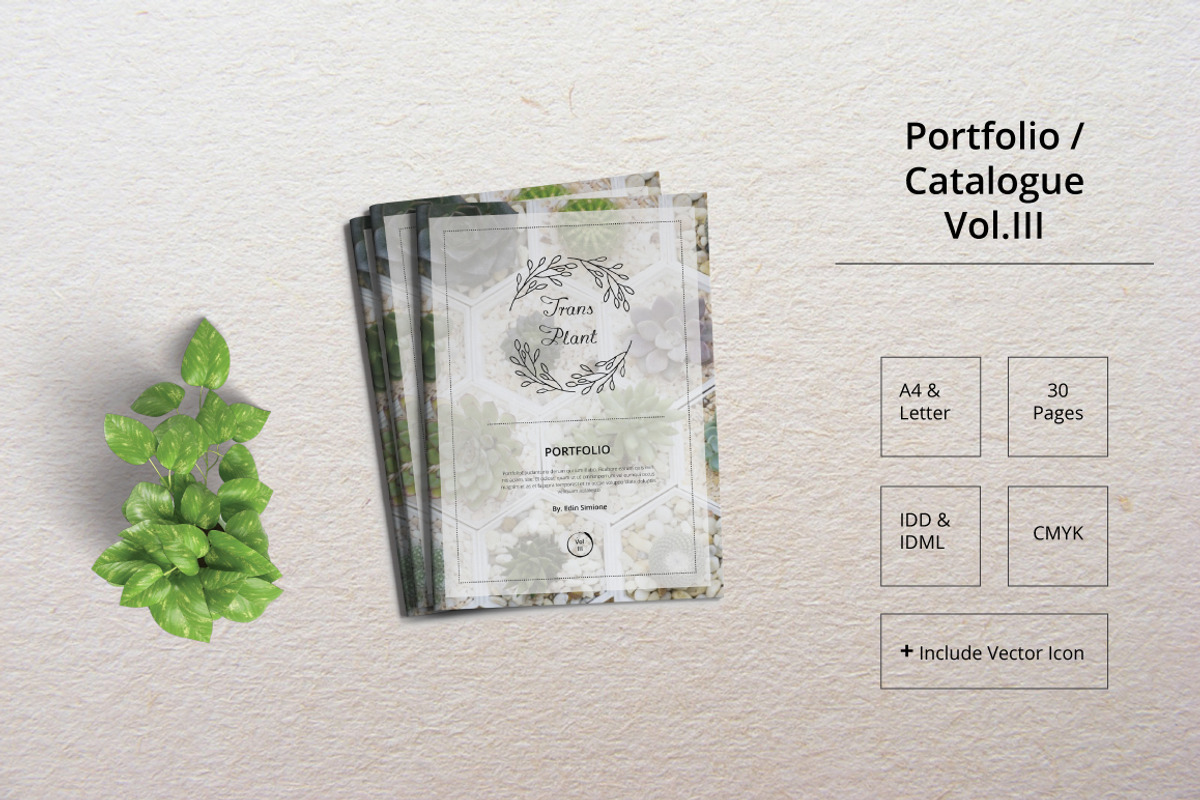 Portfolio Template Indesign Vol. 3, a Brochure Template by Tiempo co (Photo 1 of 10)