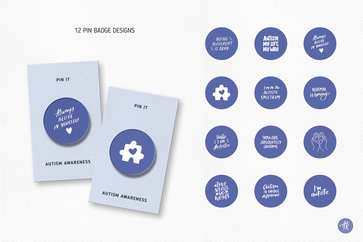 Autism Awareness Hand Drawn Set, an Object Graphic by Alena Koval (Photo 8 of 11)