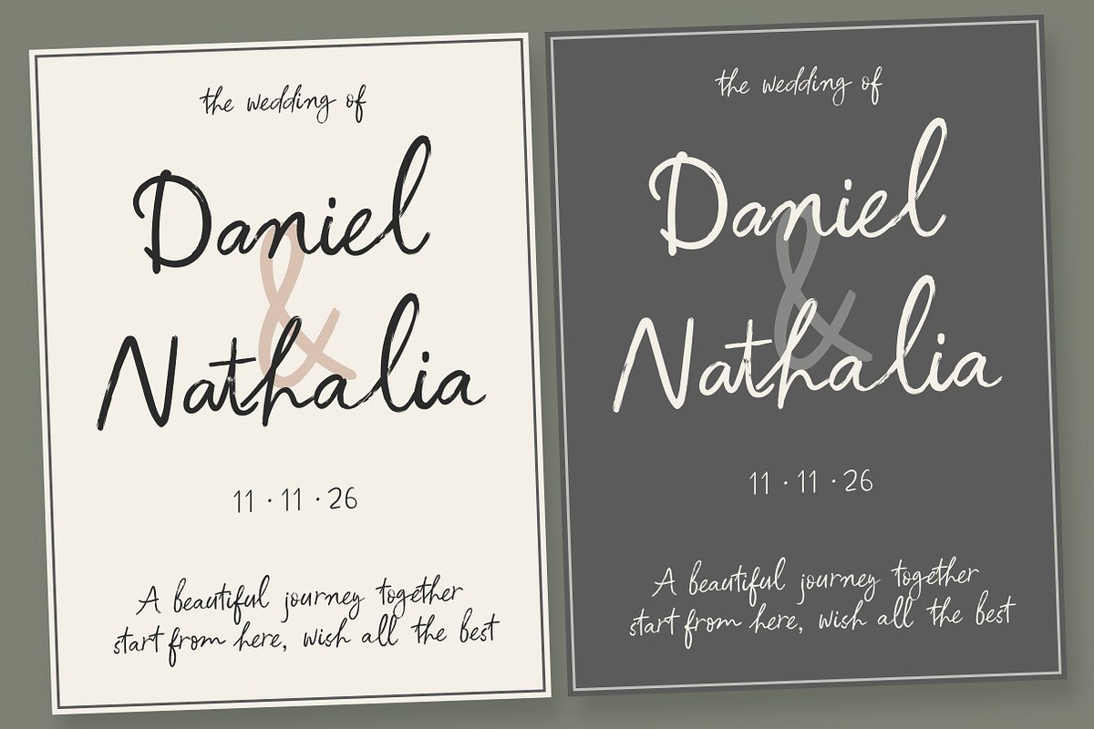 Elvanyra Natural Handwritten Script, a Script Font by Lettertype Studio (Photo 7 of 11)