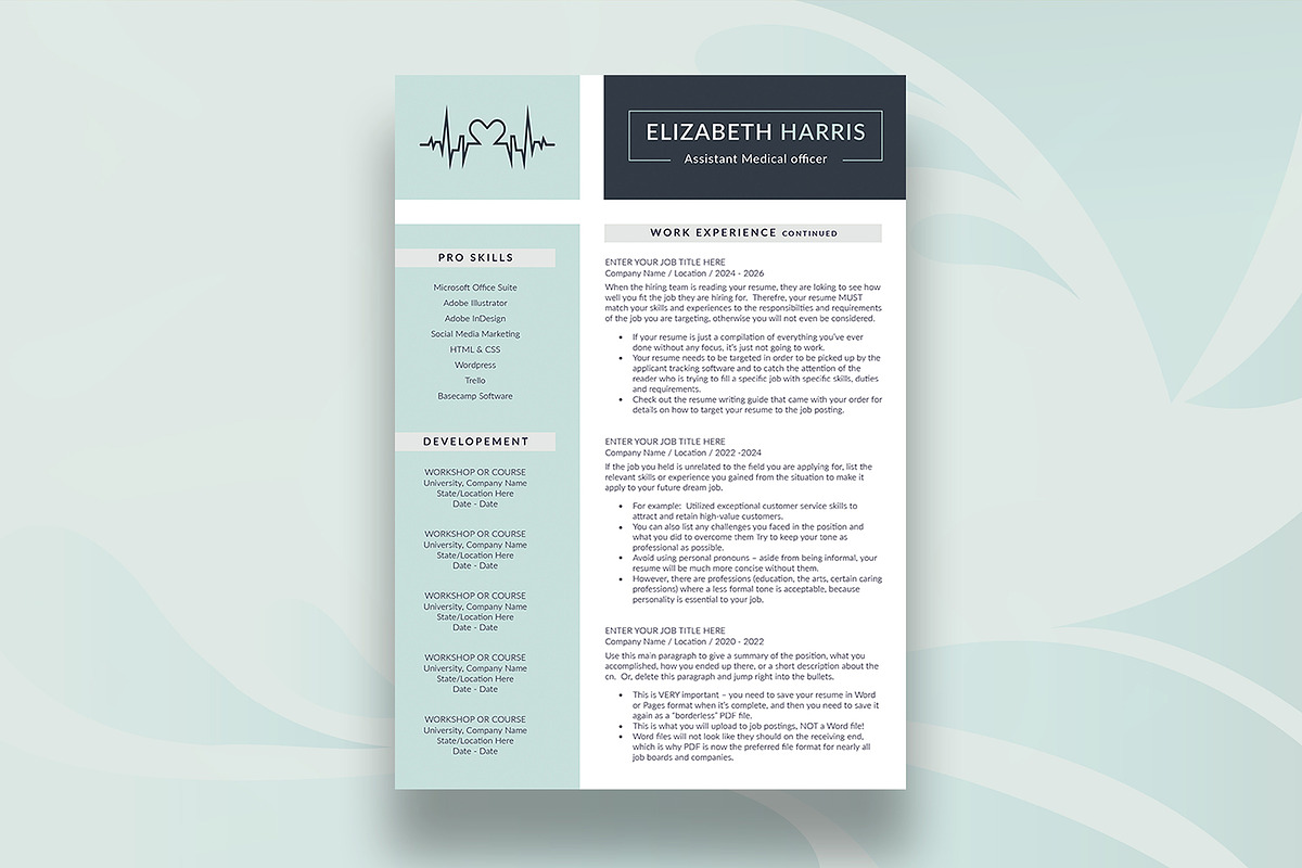 Resume, a Stationery Template by DesignDevisers (Photo 2 of 10)