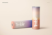 20oz Skinny Tumbler Mockup Set, a Cups & Container Mockup by creatsy5 (Thumbnail 6 of 16)