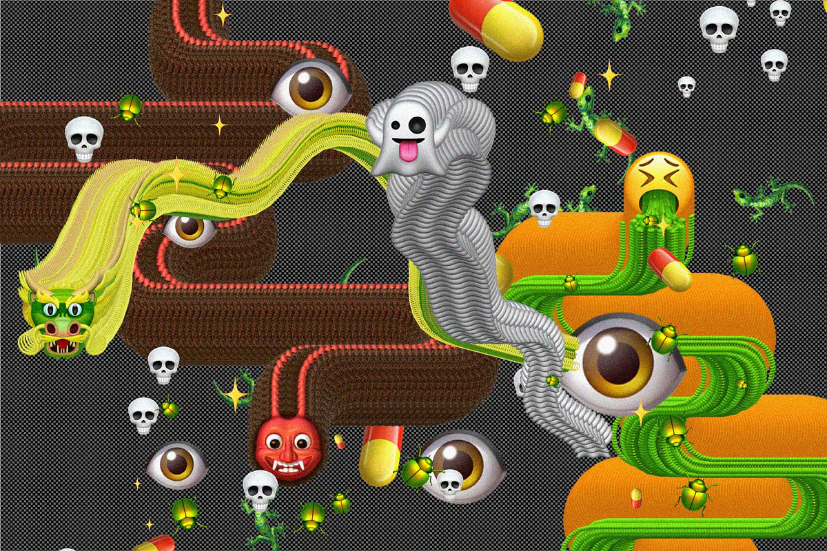 Spiritual, Psychedelic Emoji Brushes, a Brush Add-On by kloroform (Photo 3 of 10)