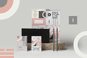 Playful Geometry Bundle!, a Pattern Graphic by lisa_kalev (Thumbnail 3 of 24)