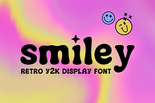 Smiley – Retro Y2K Display Font
