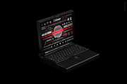Futuristic UI - 200 Design Elements, an Object Graphic by Samolevsky (Thumbnail 17 of 17)