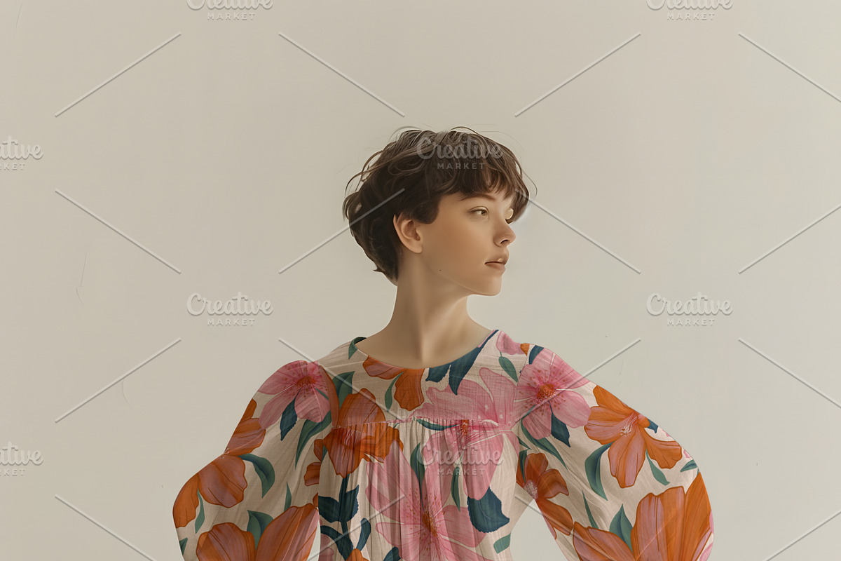 Desert Rose Botanicals Collection, a Pattern Graphic by Nora Gad (Photo 6 of 19)