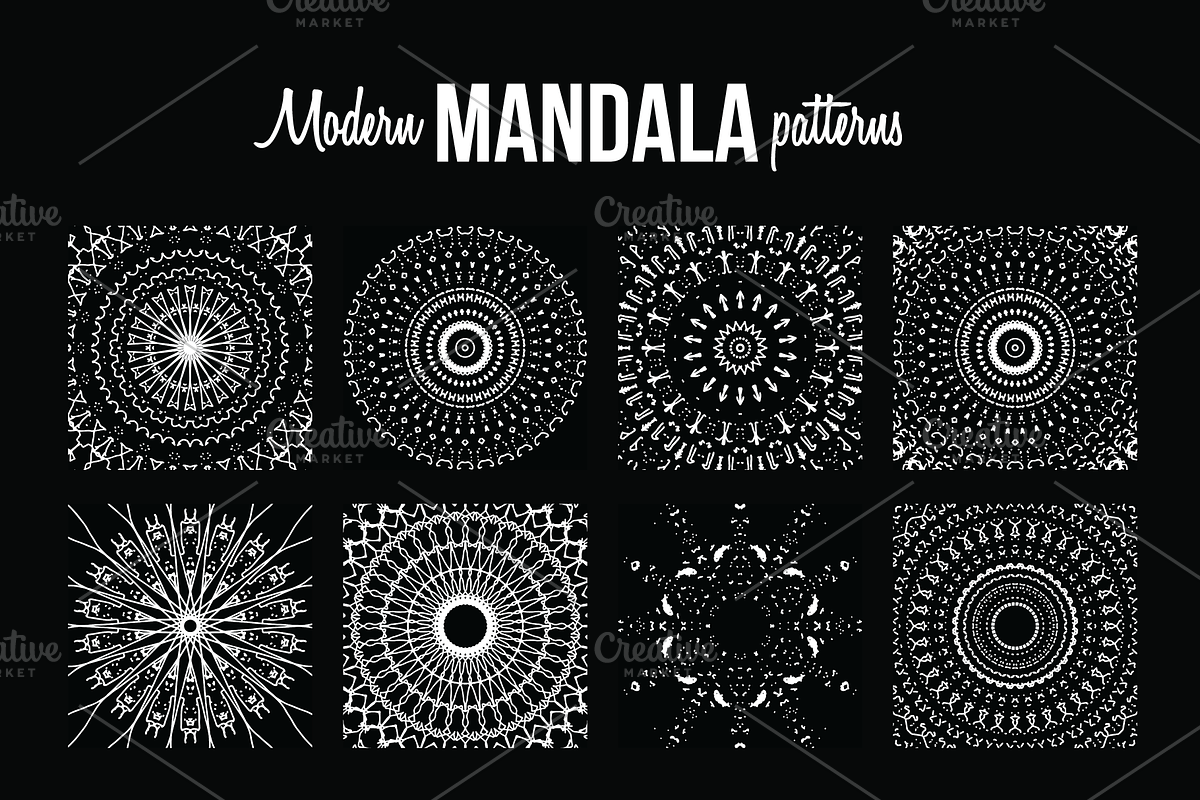 Modern mandala collection, an Illustration by The Odd Seed (Photo 13 of 27)