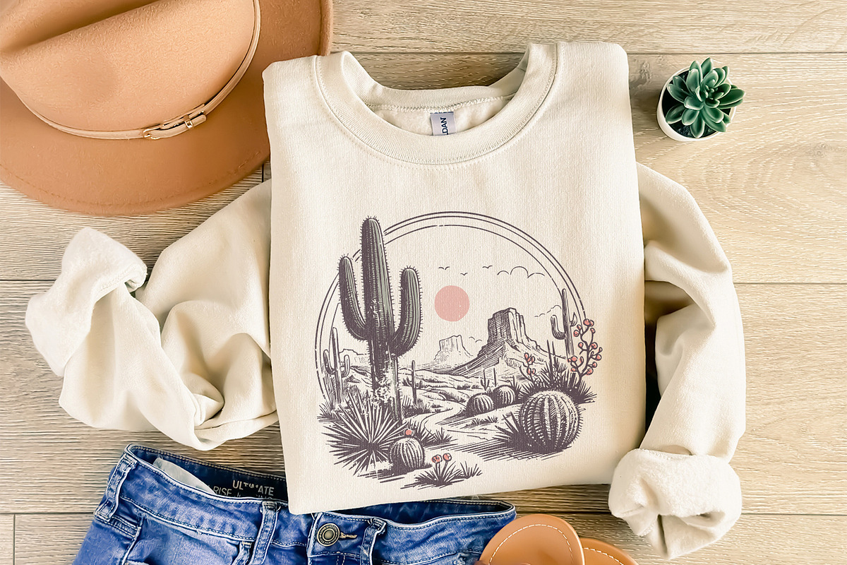 Serene Desert Landscape, an Illustration by SharpMarketplace (Photo 4 of 9)