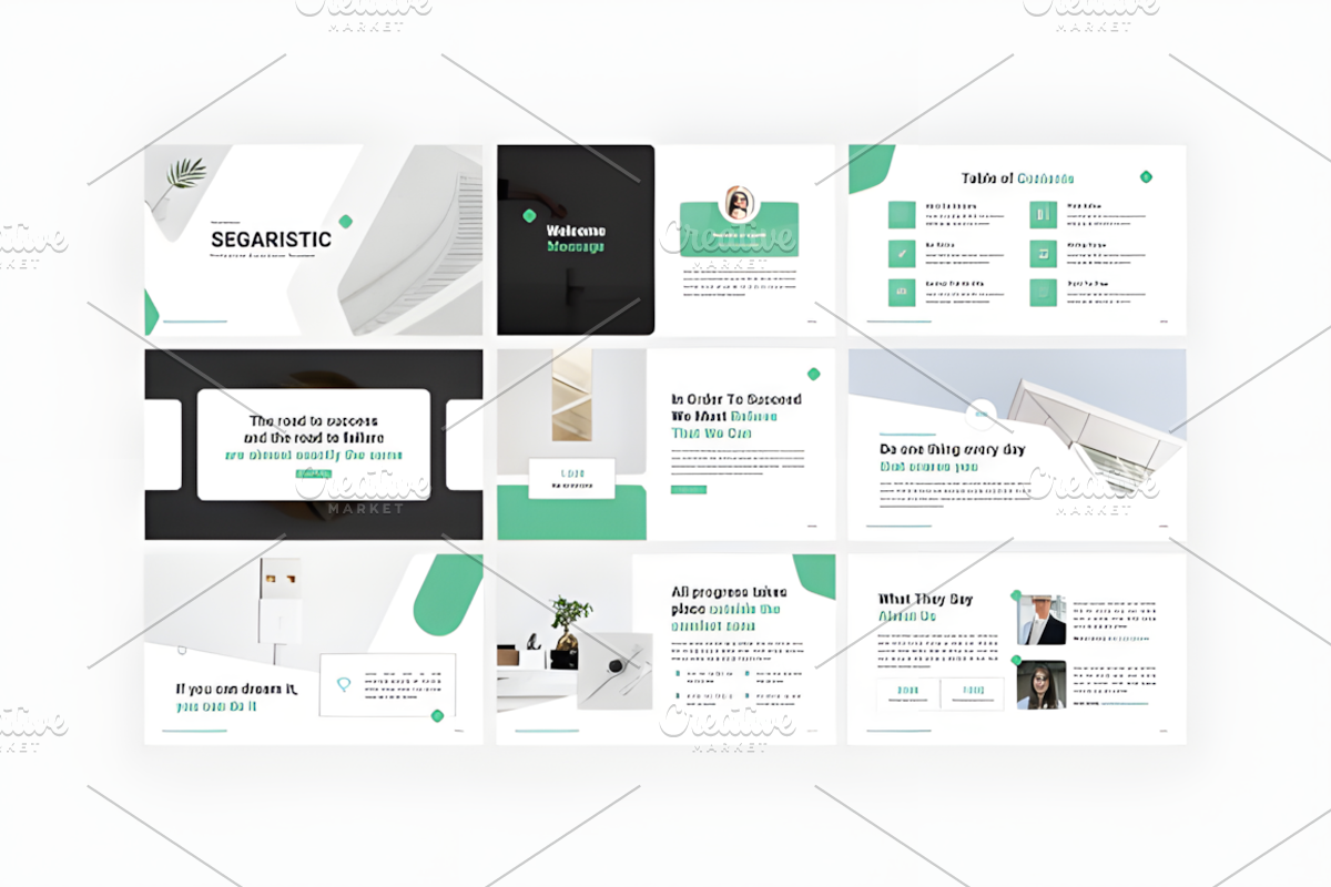 Segaristic Google Slides, a Presentation Template by Ink Gallery (Photo 2 of 5)