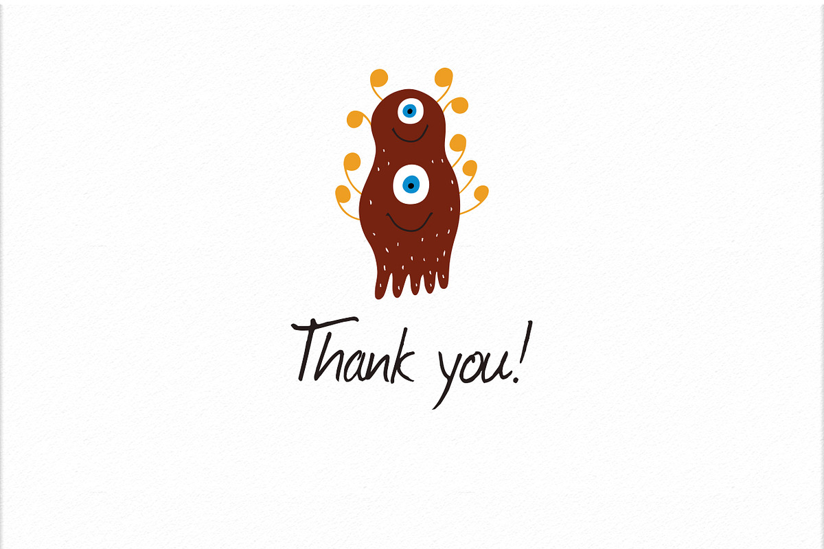 Monsters Vector clipart, an Animal Illustration by SketchCliparts (Photo 9 of 9)