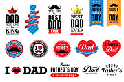 Father's day 30 Design set, a Graphic by Paperboxshop (Thumbnail 6 of 7)
