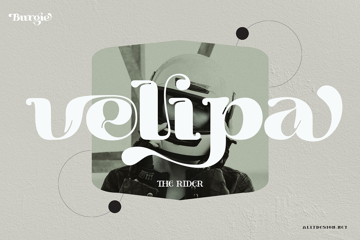 Burgie, a Blackletter Font by alit design (Photo 7 of 18)