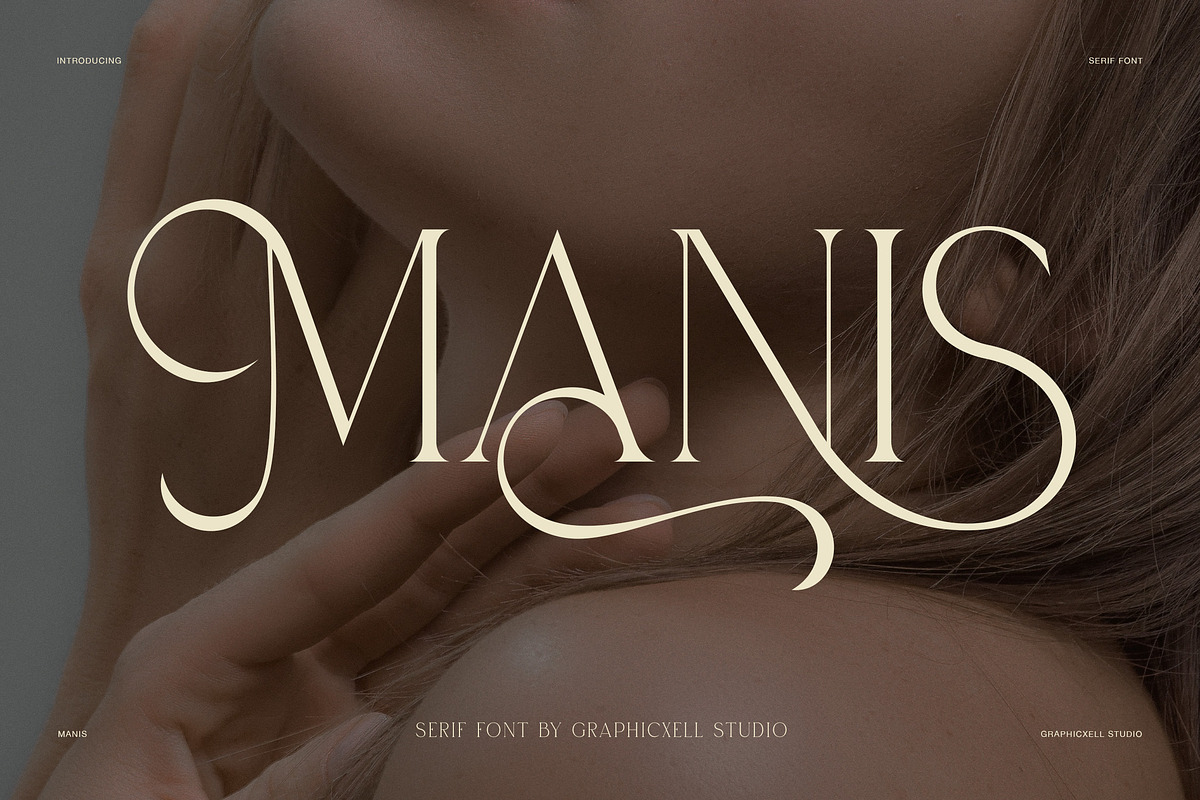 Manis Elegant Serif Font, a Serif Font by Graphicxell (Photo 1 of 8)