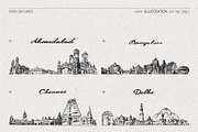 India Skylines, a Work Illustration by TheMountBirdStudio (Thumbnail 4 of 9)