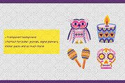 Day of the Dead Graphic Set, a Pattern Graphic by Drafts n Doodles (Thumbnail 3 of 6)