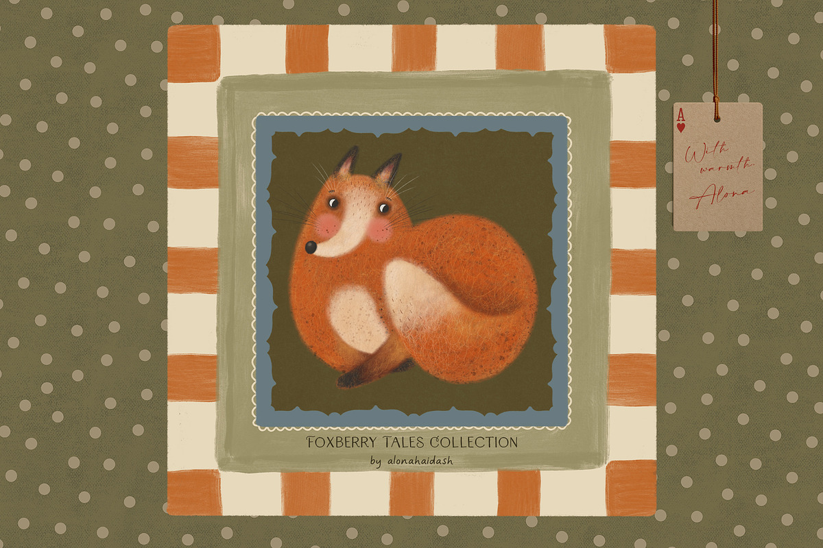 Foxberry Tales – Autumn Clipart Set, an Object Graphic by alonahaidash (Photo 13 of 13)
