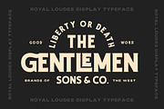 Royal Loudes  -  Display Font, a Serif Font by Letterhend Studio (Thumbnail 7 of 9)
